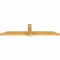 Ekena Millwork Eugene Rough Sawn Timber Gable Bracket, Western Red Cedar, 96"W x 24"H x 4"D x 6"F, 6/12 Pitch GBW096X24X0406EUG00RWR - alternate 3